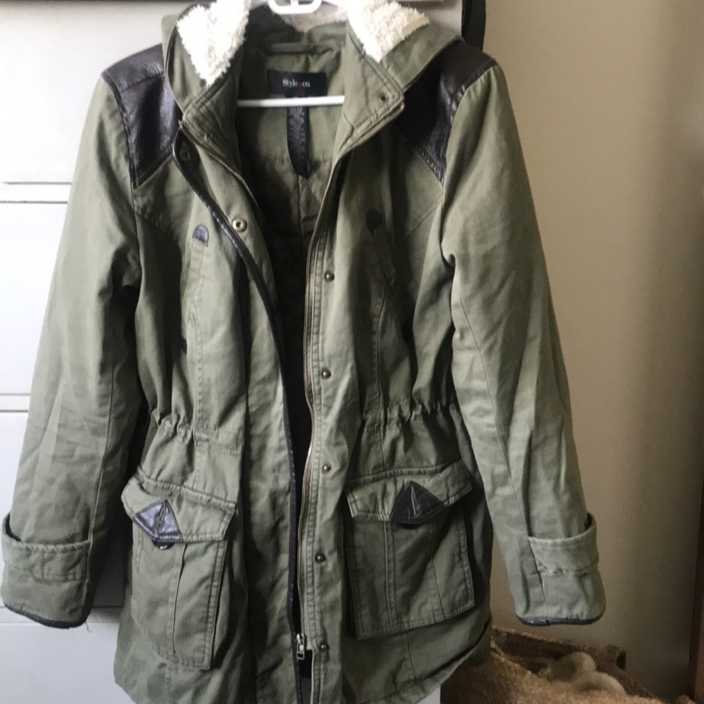 Women’s winter trench coat